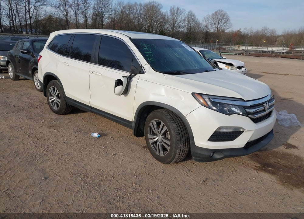 2017 HONDA PILOT EX-L VIN: 5FNYF6H77HB089326