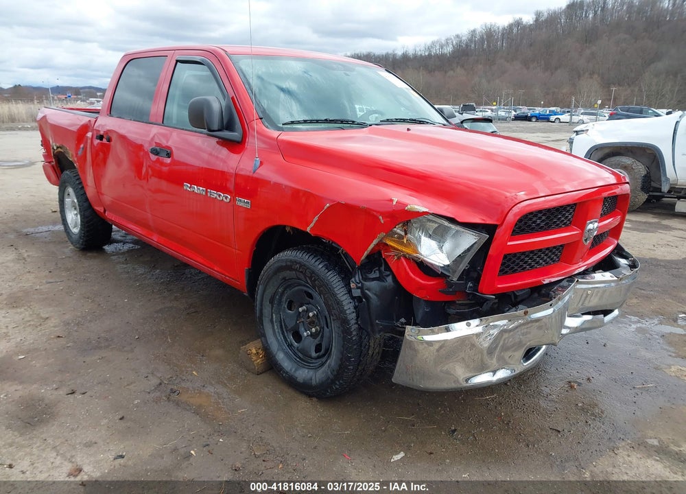 2012 DODGE RAM 1500 VIN: 1C6RD7KT3CS227372