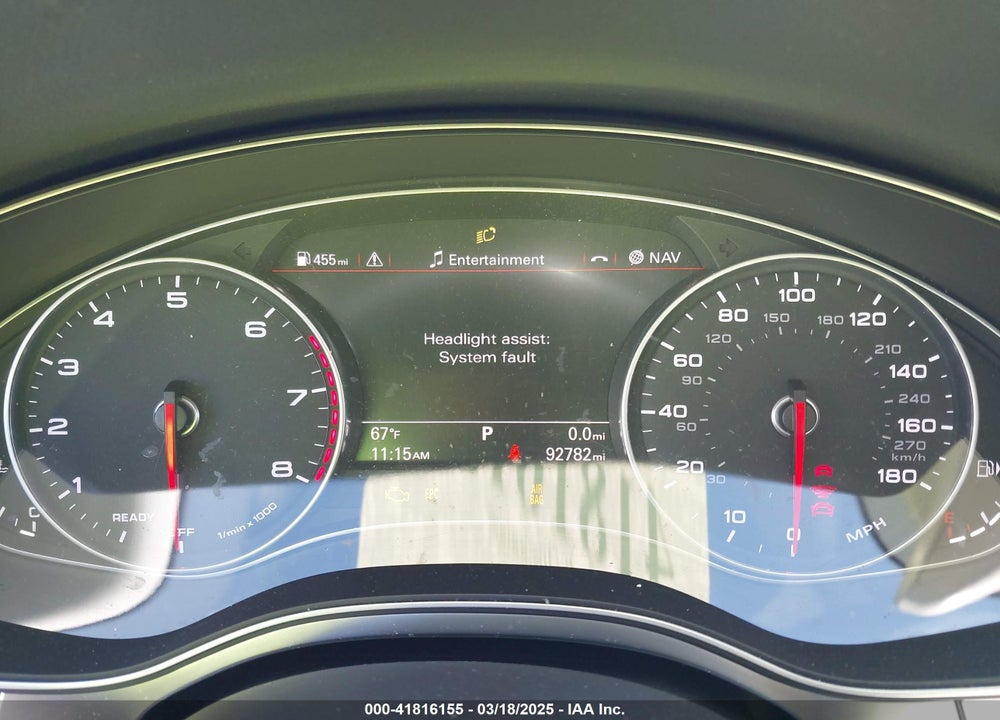 2016 AUDI A7 3.0T PREMIUM PLUS VIN: WAUWGAFC9GN089915