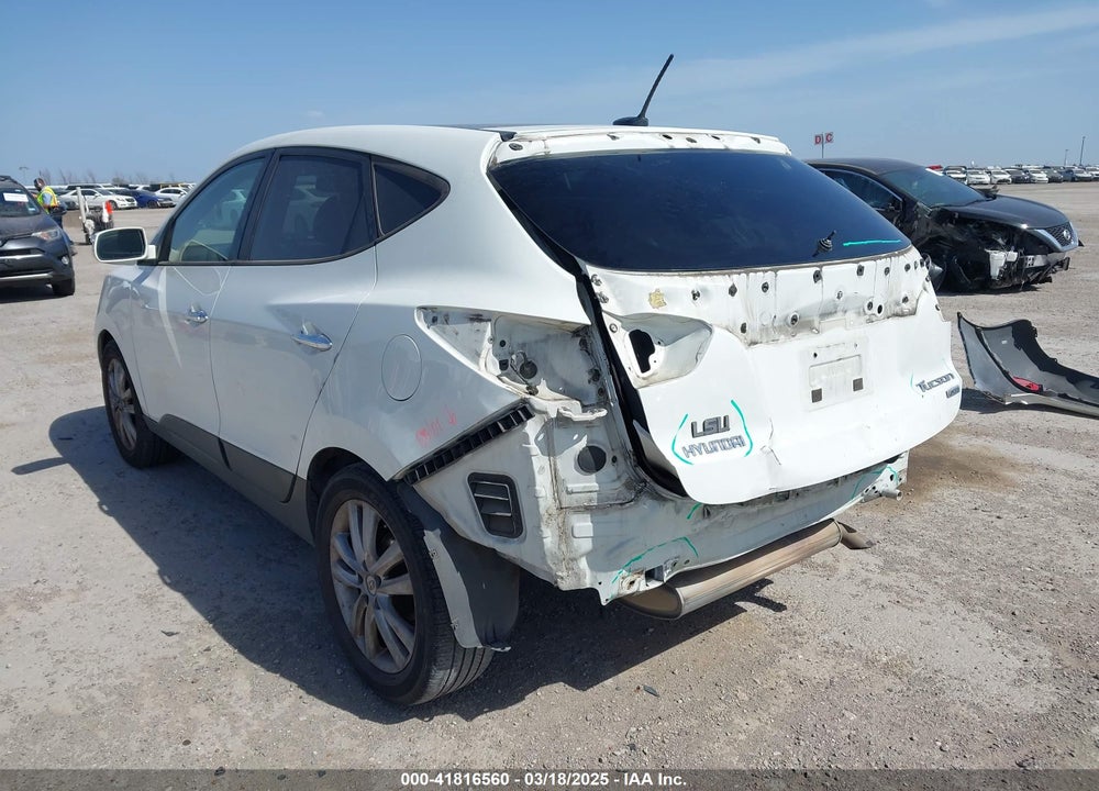 2012 HYUNDAI TUCSON LIMITED VIN: KM8JU3AC8CU485919