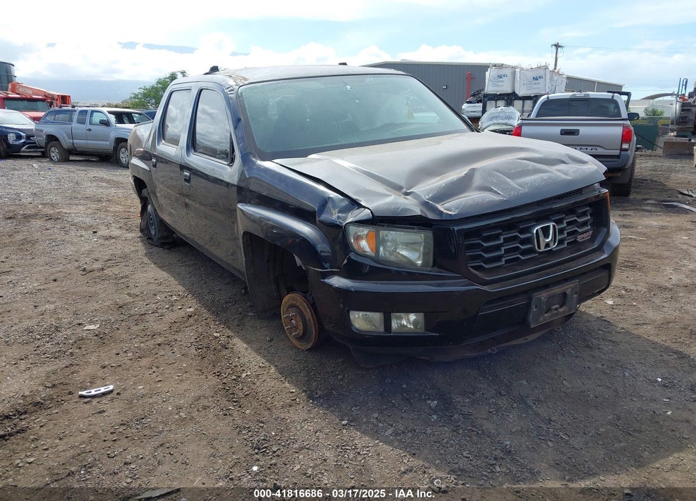 2014 HONDA RIDGELINE SPORT VIN: 5FPYK1F79EB009674