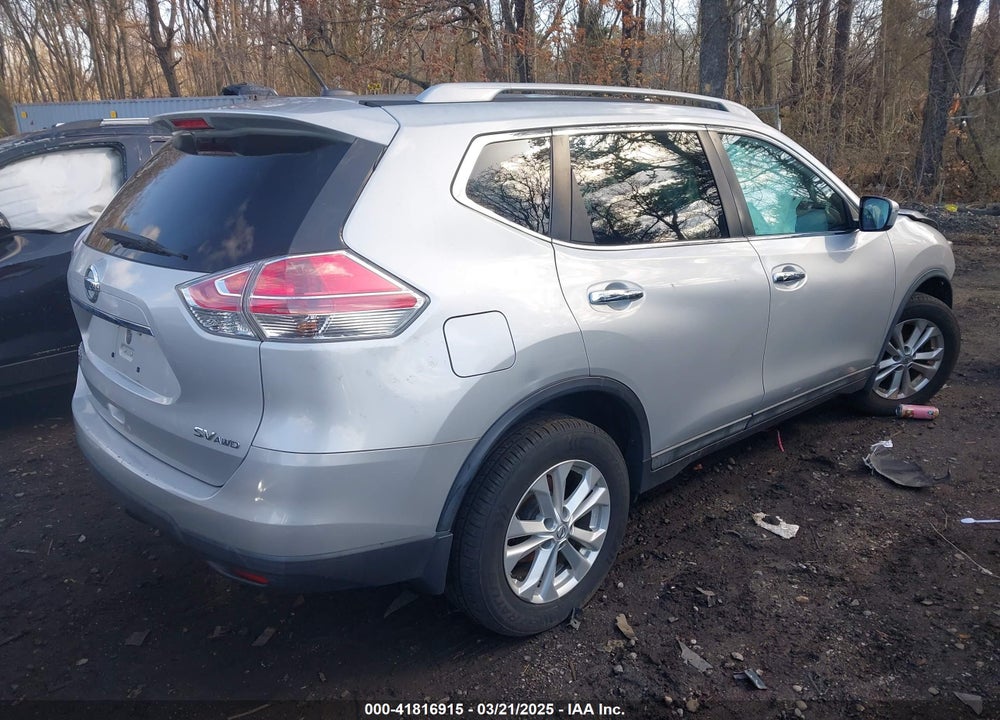 2016 NISSAN ROGUE VIN: 5N1AT2MV7GC876825