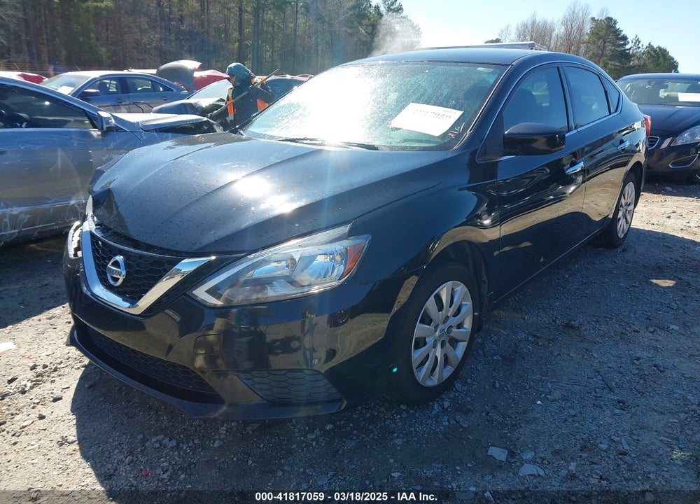 2017 NISSAN SENTRA SV VIN: 3N1AB7AP3HL661395