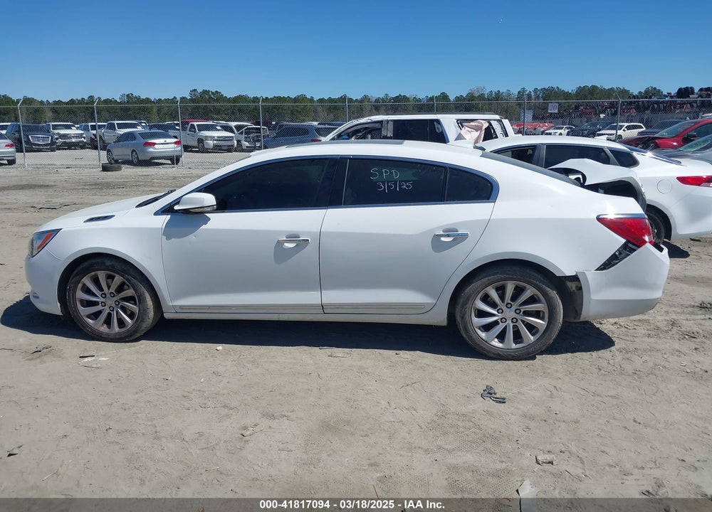 2016 BUICK LACROSSE VIN: 1G4GB5G33GF170913