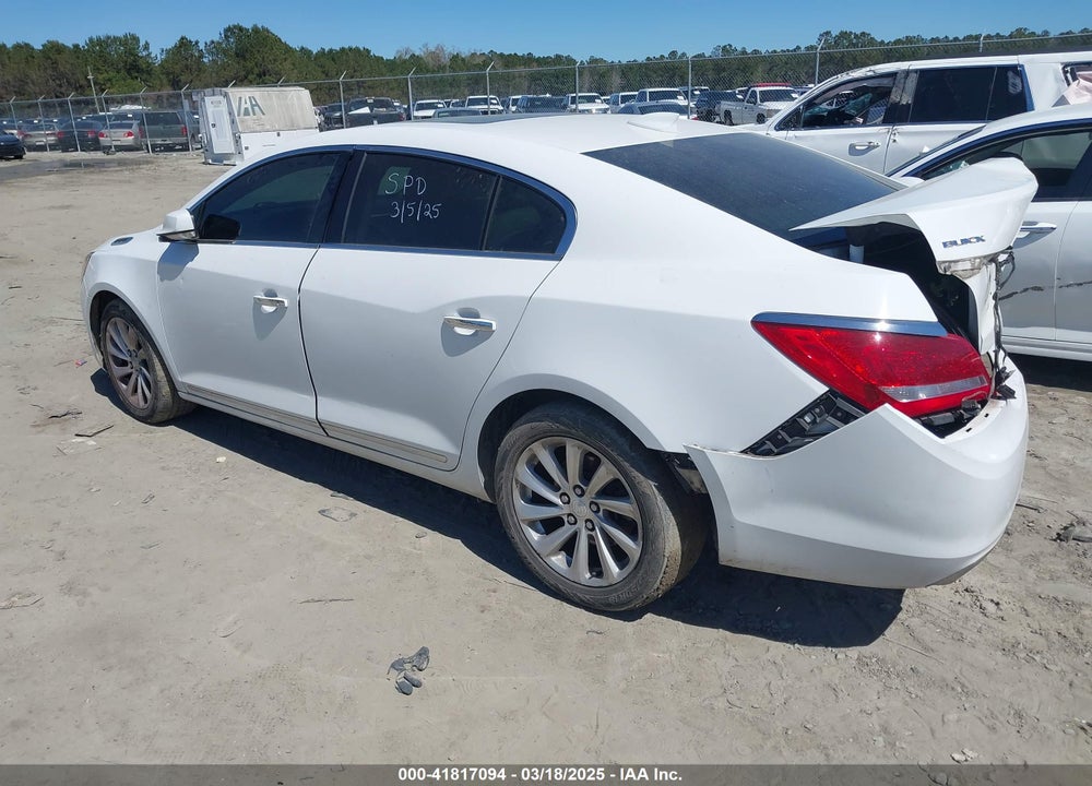 2016 BUICK LACROSSE VIN: 1G4GB5G33GF170913