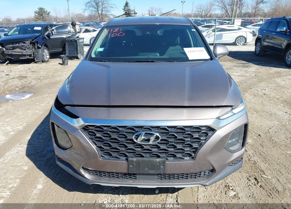 2019 HYUNDAI SANTA FE VIN: 5NMS2CAD0KH117649