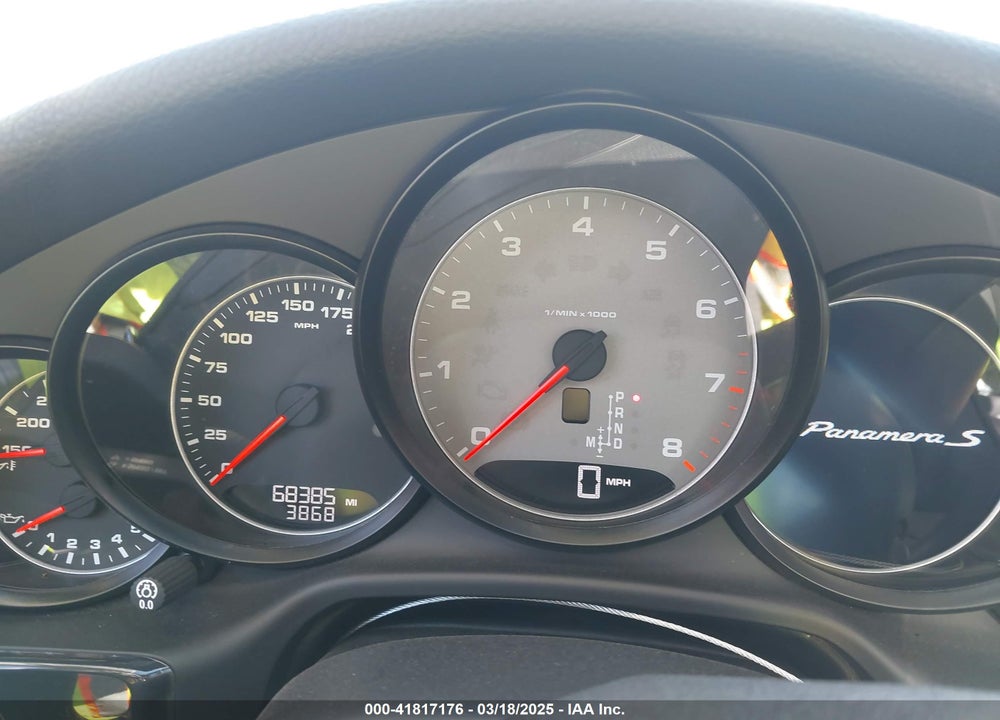 2013 PORSCHE PANAMERA VIN: WP0AB2A70DL060337