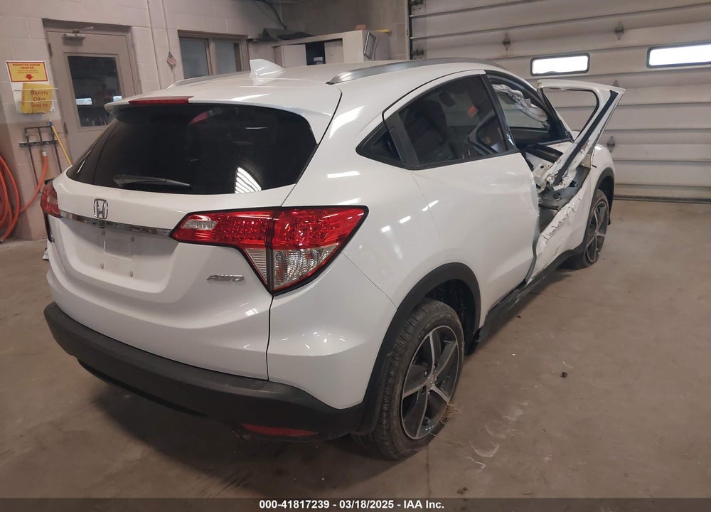 2022 HONDA HR-V AWD EX VIN: 3CZRU6H54NM755391
