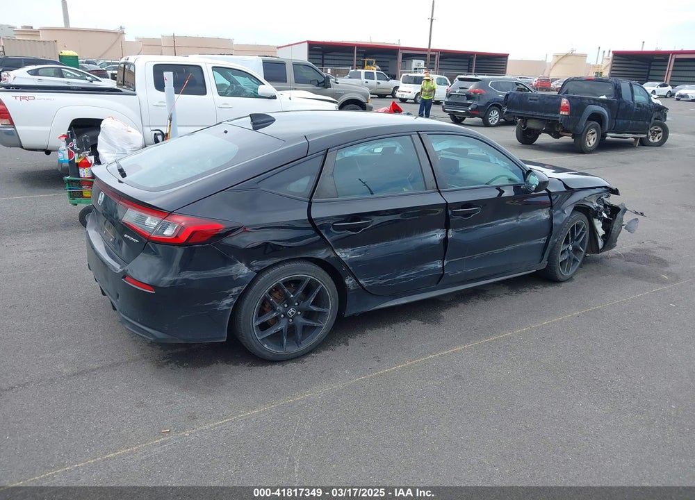 2022 HONDA CIVIC VIN: 19XFL2H83NE007756