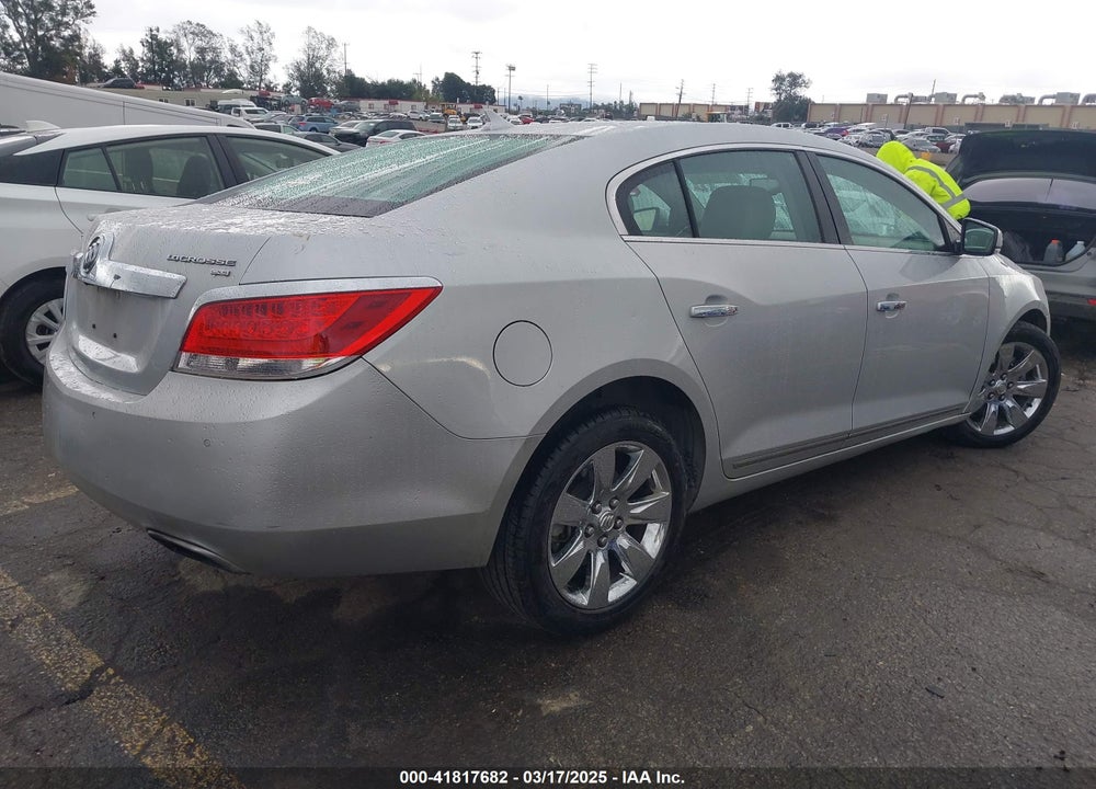 2011 BUICK LACROSSE CXS VIN: 1G4GE5EDXBF220637