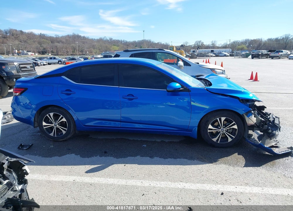 2022 NISSAN SENTRA VIN: 3N1AB8CV1NY229162