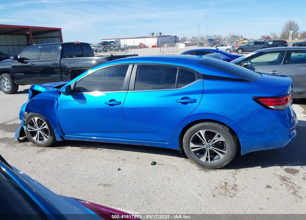 2022 NISSAN SENTRA VIN: 3N1AB8CV1NY229162