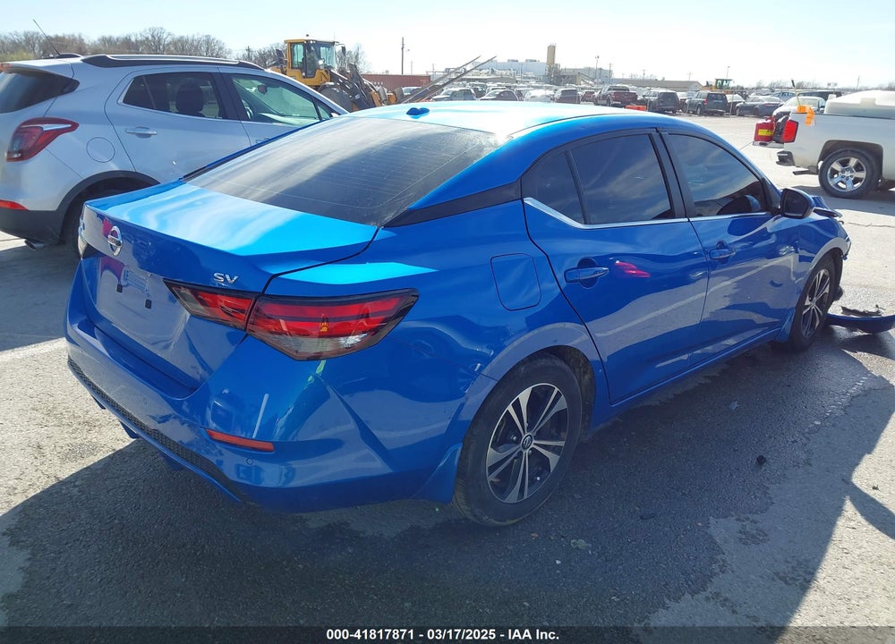 2022 NISSAN SENTRA VIN: 3N1AB8CV1NY229162