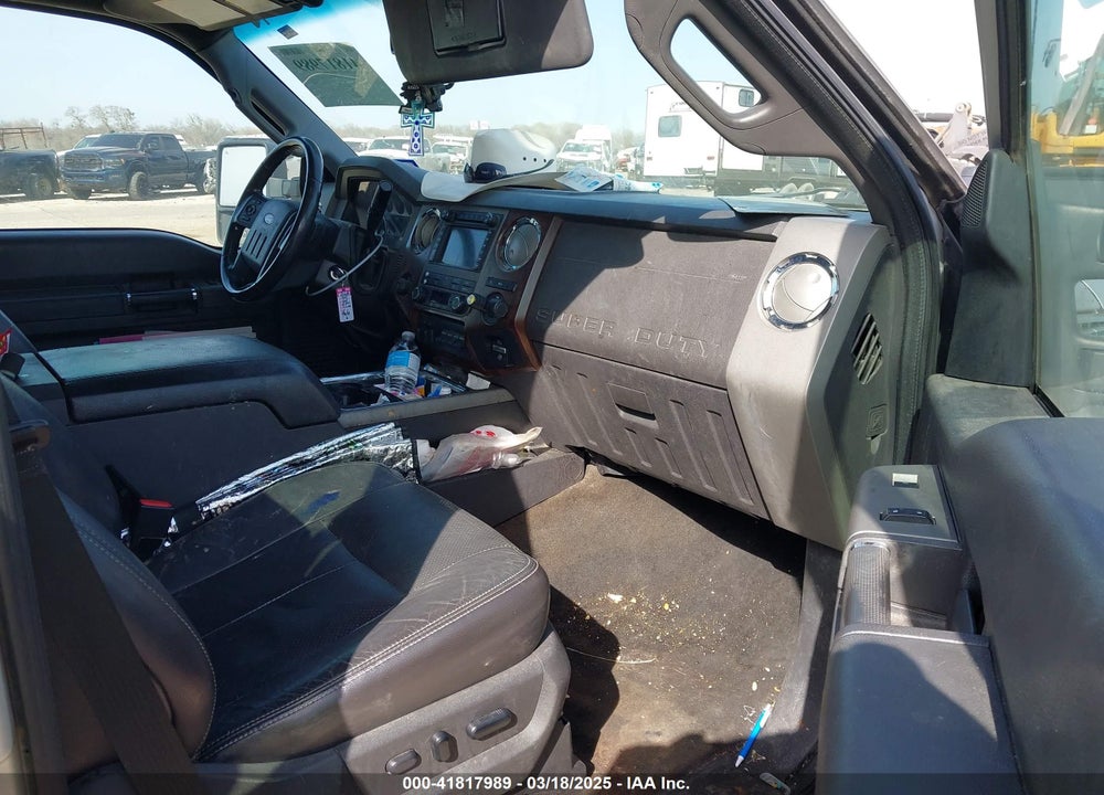2012 FORD F-350 LARIAT VIN: 1FT8W3BT9CEC21775