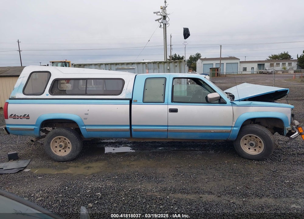 1993 CHEVROLET GMT-400 K3500 VIN: 1GCHK39F8PE238259