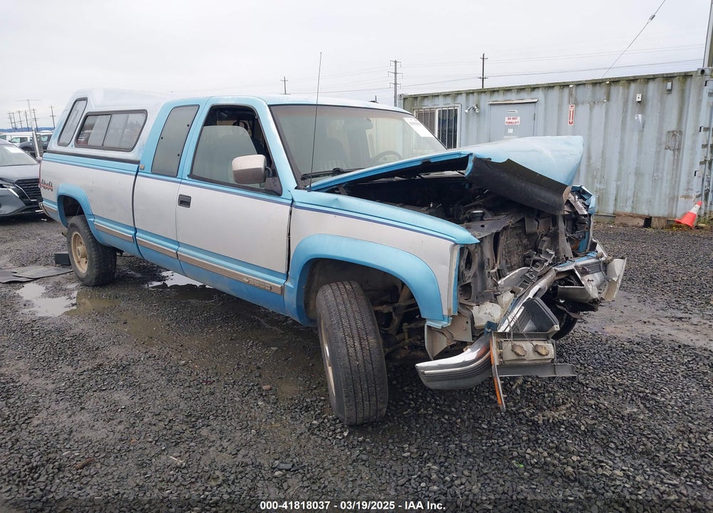1993 CHEVROLET GMT-400 K3500 VIN: 1GCHK39F8PE238259