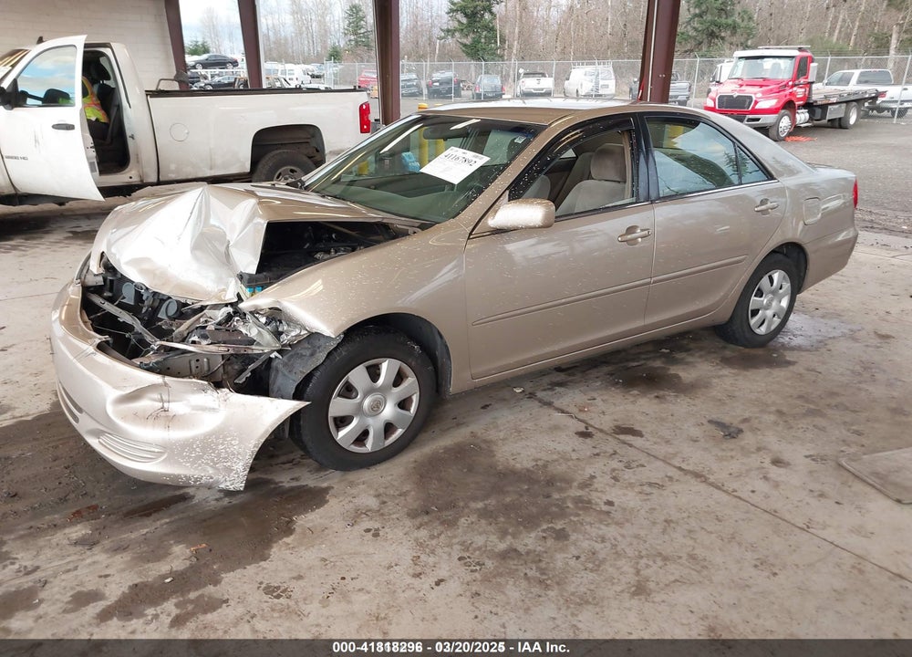 2004 TOYOTA CAMRY LE VIN: 4T1BE32K04U925558