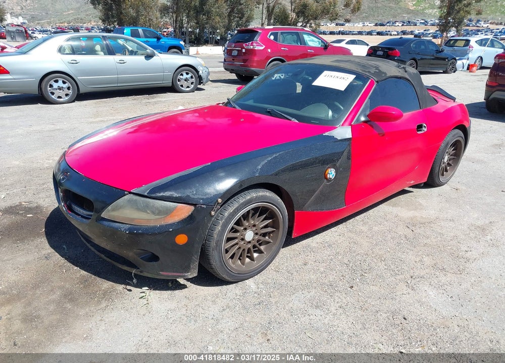 2006 BMW Z4 VIN: 4USBU335X6LW67620