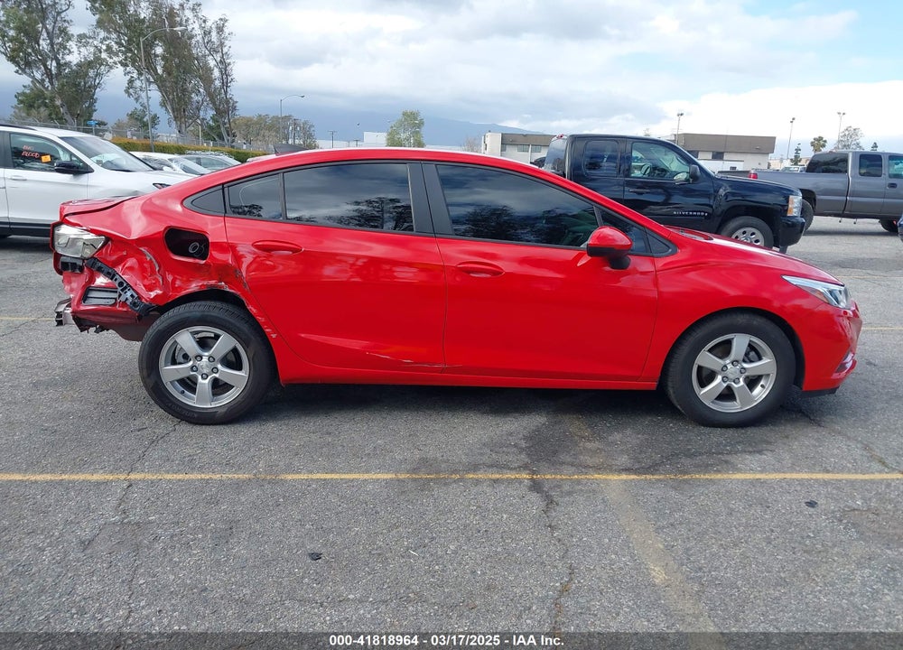 2018 CHEVROLET CRUZE LS AUTO VIN: 1G1BC5SM6J7205031
