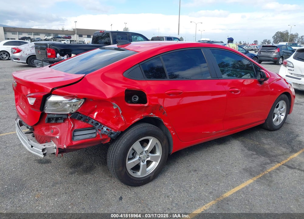 2018 CHEVROLET CRUZE LS AUTO VIN: 1G1BC5SM6J7205031