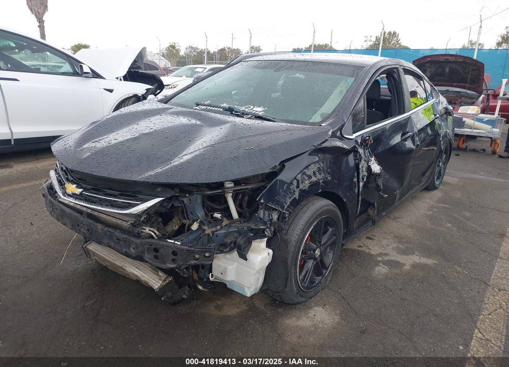 2016 CHEVROLET CRUZE LT AUTO VIN: 1G1BE5SM0G7317360
