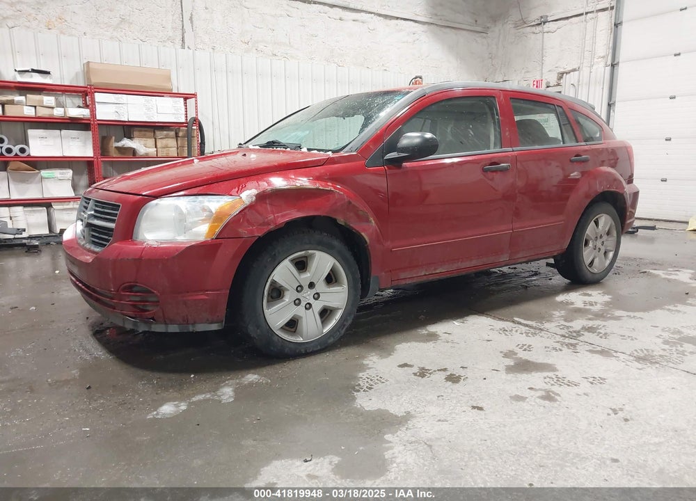 2007 DODGE CALIBER VIN: 1B3HB48B87D109272