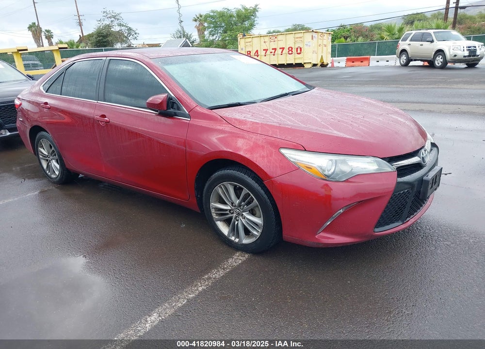 2015 TOYOTA CAMRY SE VIN: 4T1BF1FK0FU881981