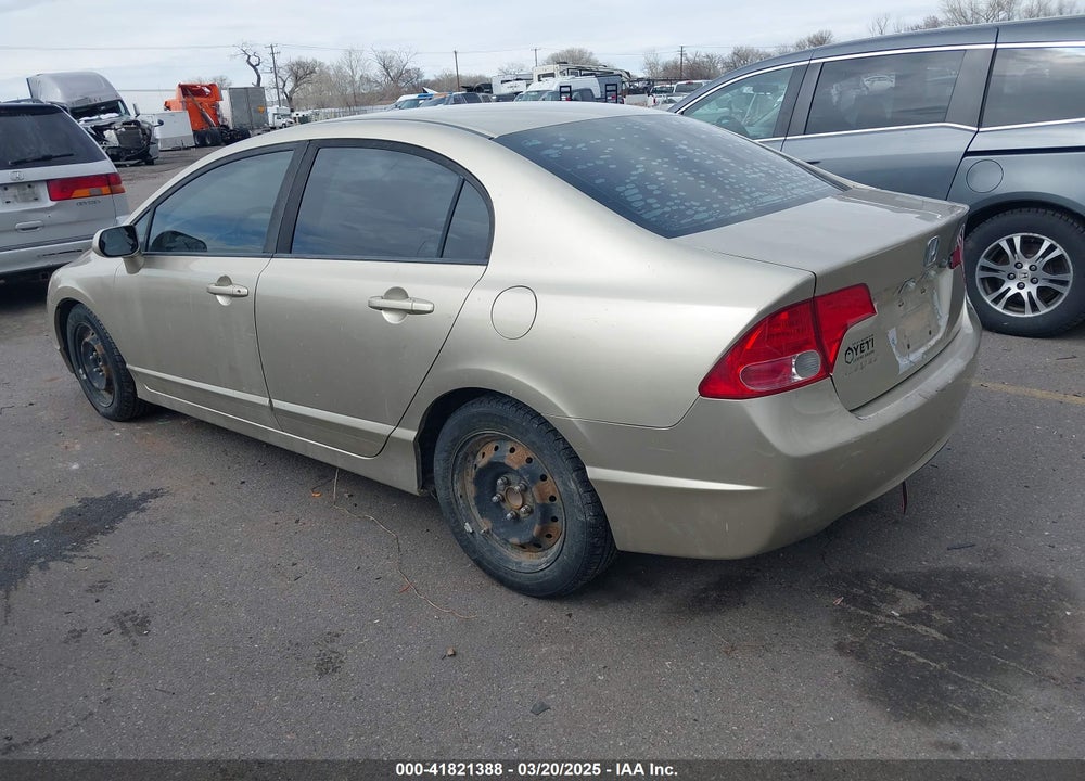 2008 HONDA CIVIC VIN: 1HGFA16578L105789