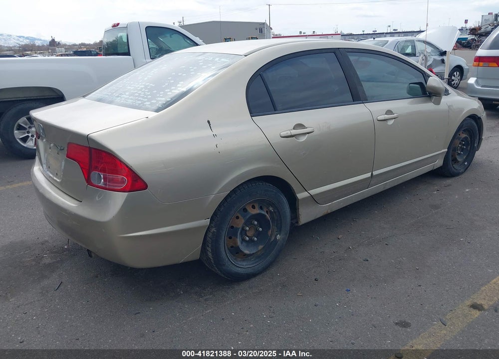 2008 HONDA CIVIC VIN: 1HGFA16578L105789
