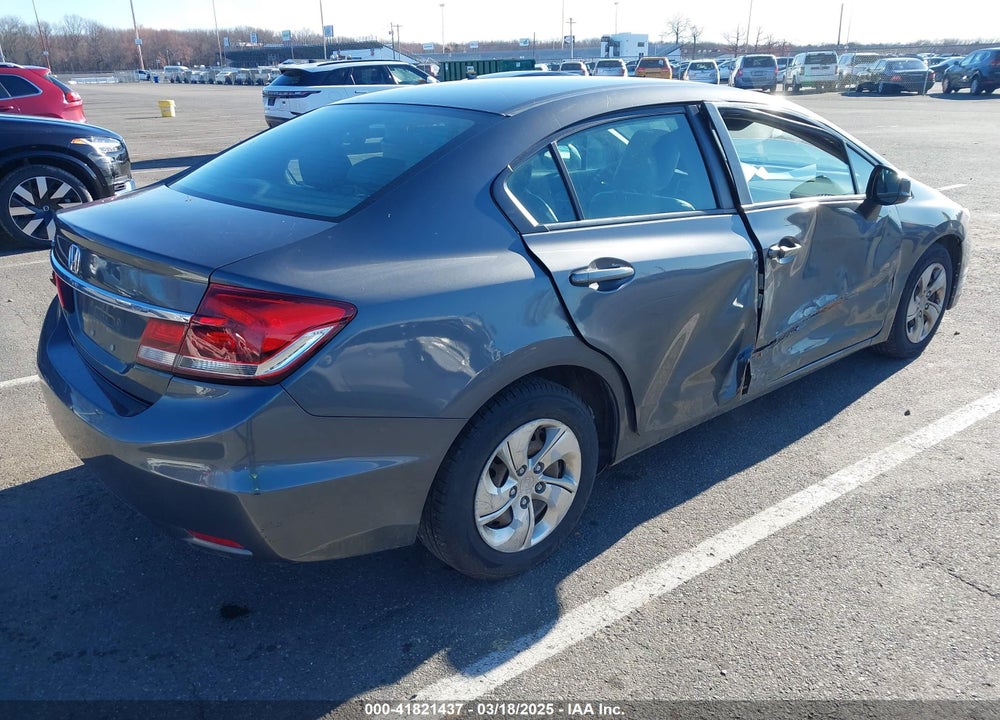 2013 HONDA CIVIC VIN: 2HGFB2F5XDH544821