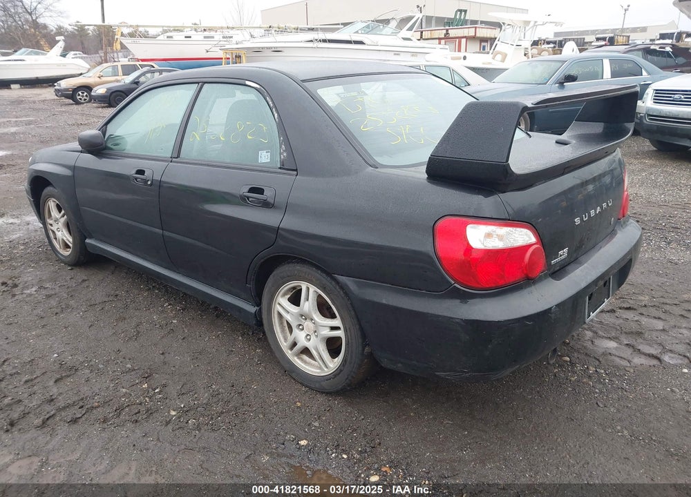 2005 SUBARU IMPREZA 2.5RS VIN: JF1GD66575H505427