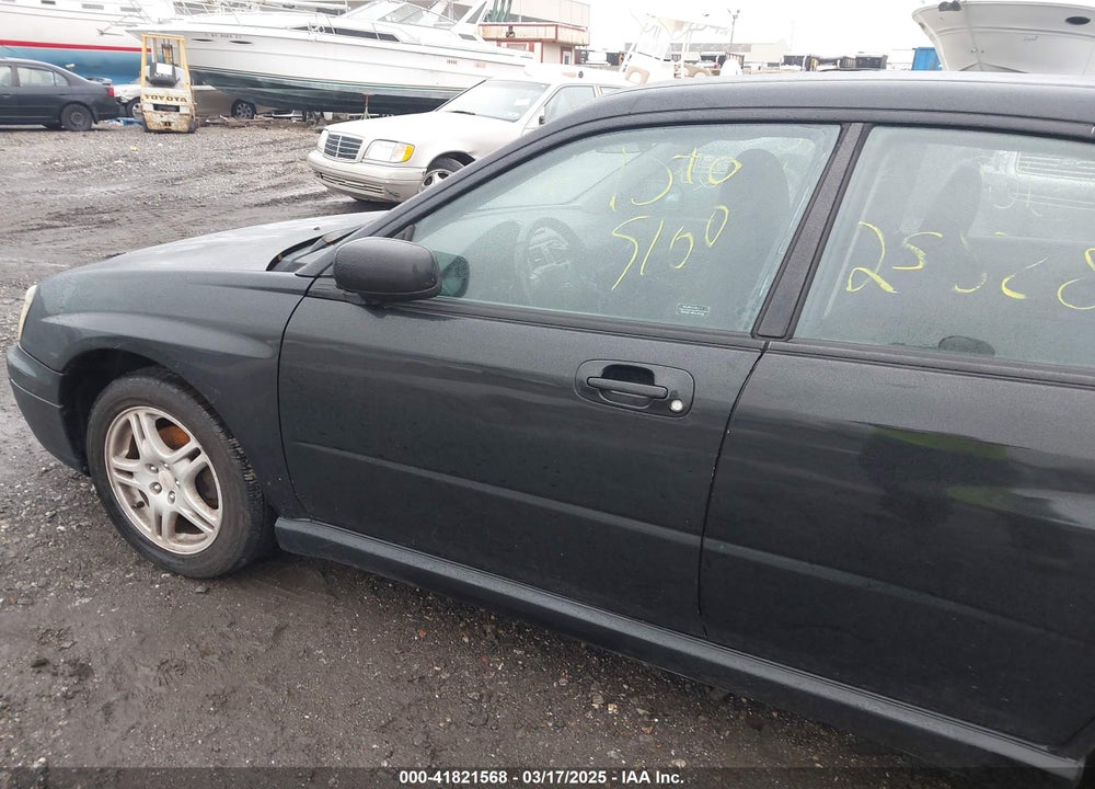 2005 SUBARU IMPREZA 2.5RS VIN: JF1GD66575H505427