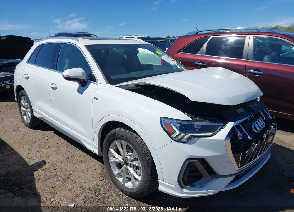 2022 AUDI Q3 PREMIUM PLUS 45 TFSI S LINE QUATTRO TIPTRONIC VIN: WA1EECF30N1126400