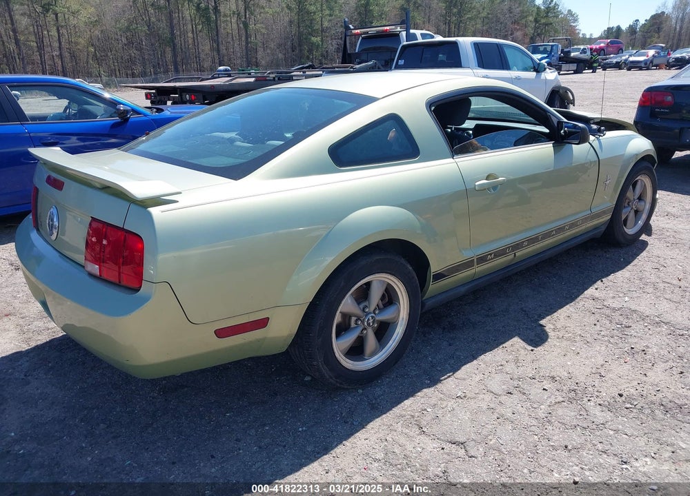2006 FORD MUSTANG V6 VIN: 1ZVFT80N865260070