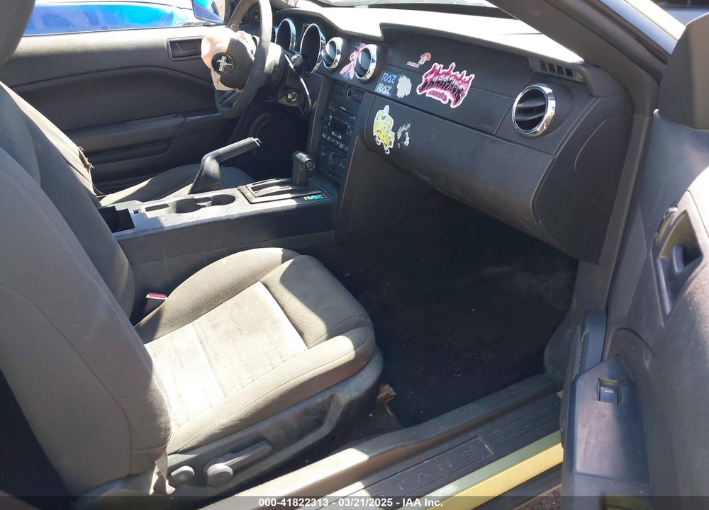2006 FORD MUSTANG V6 VIN: 1ZVFT80N865260070