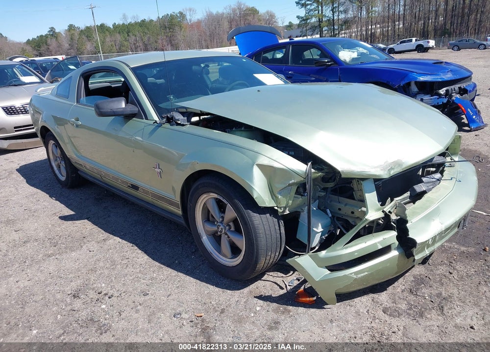 2006 FORD MUSTANG V6 VIN: 1ZVFT80N865260070