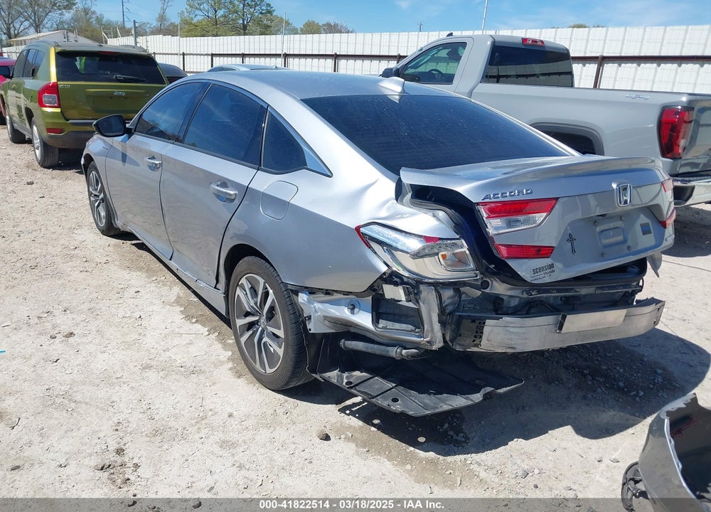 2021 HONDA ACCORD HYBRID EX-L VIN: 1HGCV3F58MA013227
