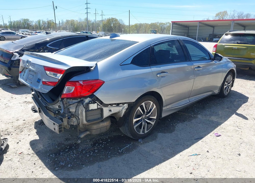 2021 HONDA ACCORD HYBRID EX-L VIN: 1HGCV3F58MA013227