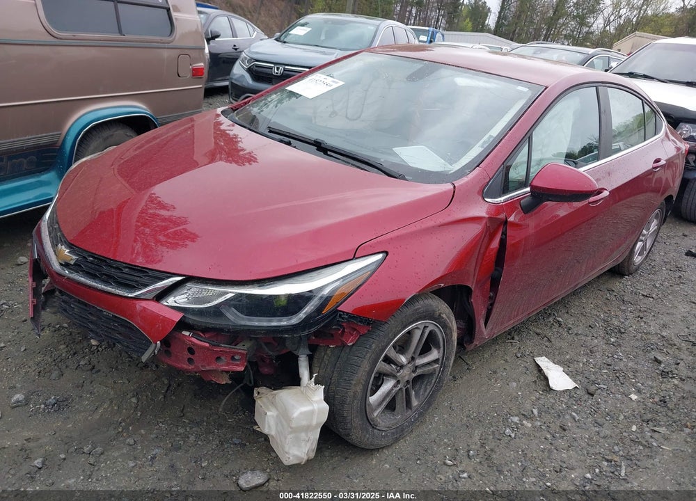 2018 CHEVROLET CRUZE LT AUTO VIN: 1G1BE5SM2J7115420
