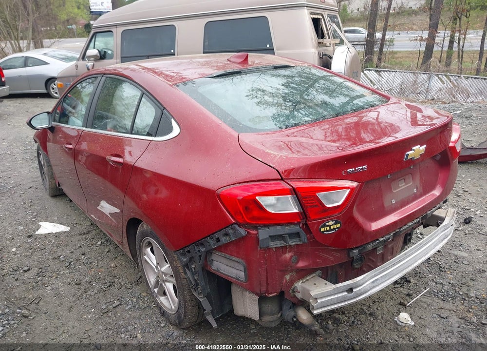 2018 CHEVROLET CRUZE LT AUTO VIN: 1G1BE5SM2J7115420