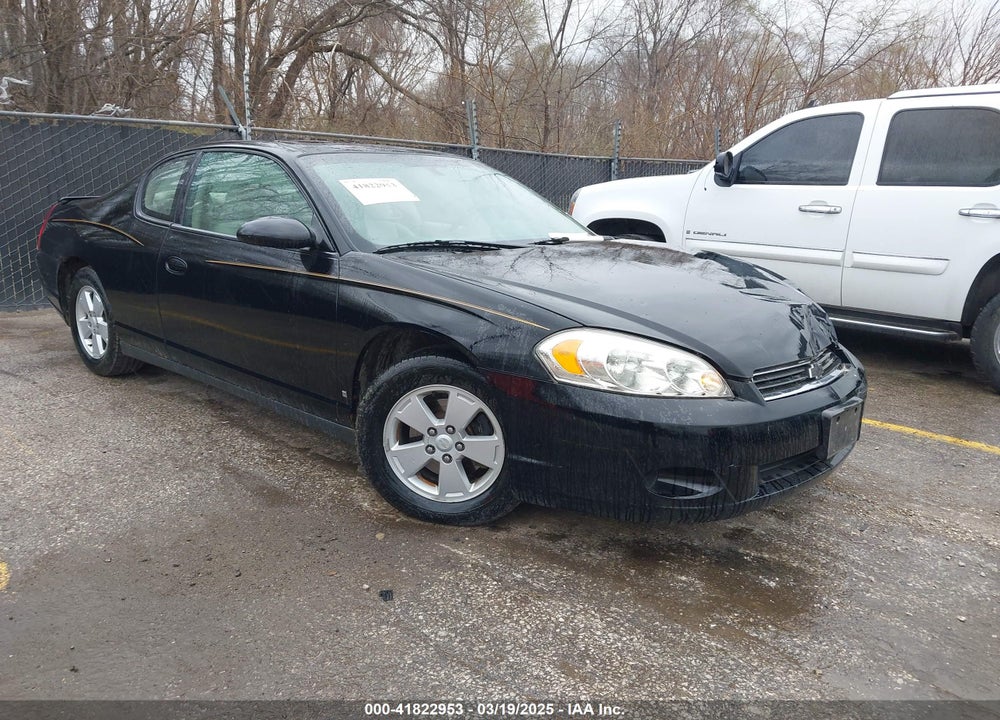 2006 CHEVROLET MONTE CARLO LT VIN: 2G1WM16K269242020