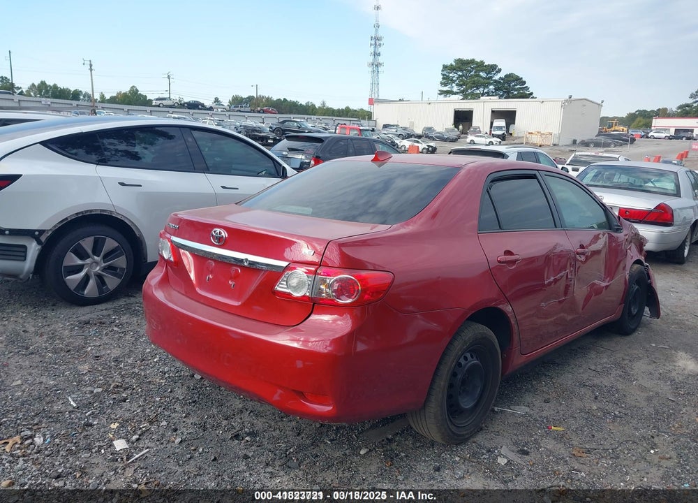 2011 TOYOTA COROLLA VIN: JTDBU4EE3B9163541