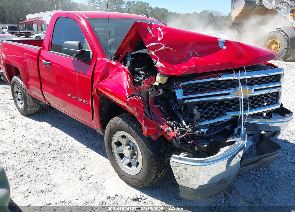 2014 CHEVROLET SILVERADO 1500 WORK TRUCK 2WT VIN: 1GCNCPEH6EZ300701