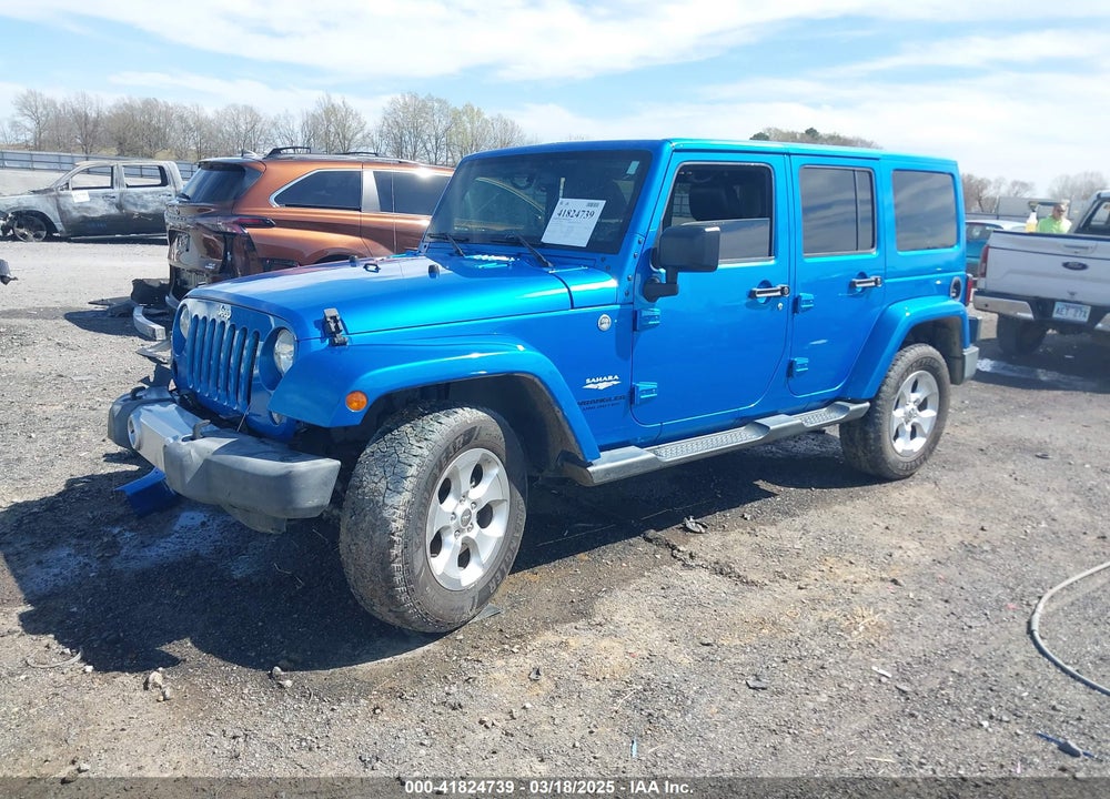 2015 JEEP WRANGLER UNLIMITED SAHARA VIN: 1C4HJWEG5FL650829