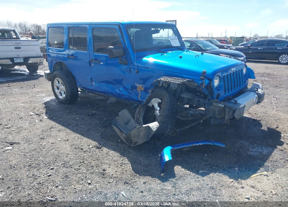 2015 JEEP WRANGLER UNLIMITED SAHARA VIN: 1C4HJWEG5FL650829