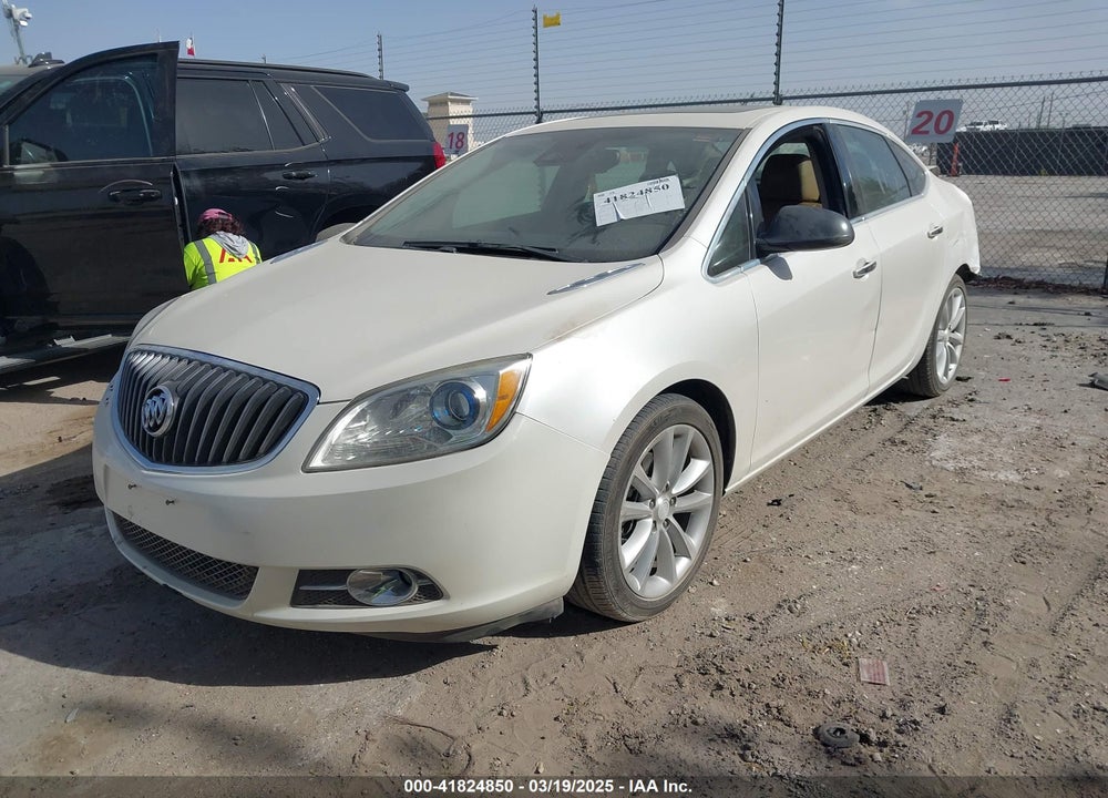2014 BUICK VERANO LEATHER GROUP VIN: 1G4PS5SKXE4181334