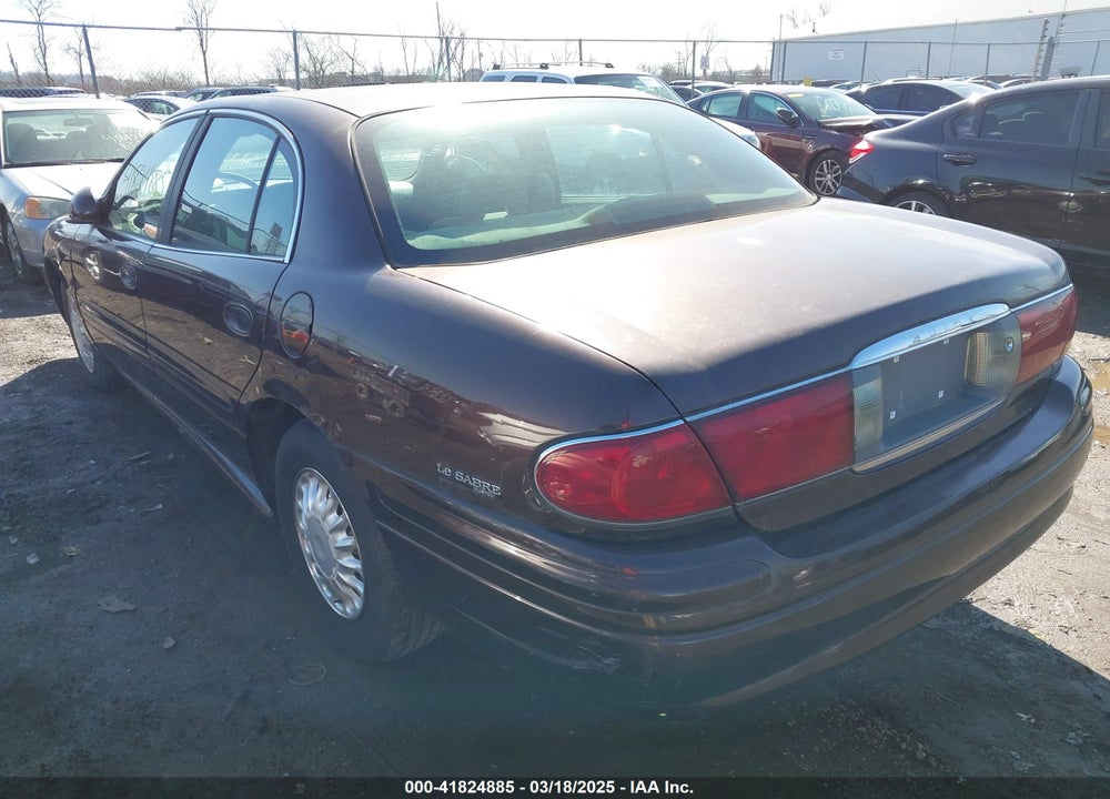 2001 BUICK LESABRE CUSTOM VIN: 1G4HP54K614184616
