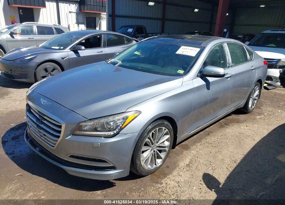 2015 HYUNDAI GENESIS VIN: KMHGN4JE2FU037498