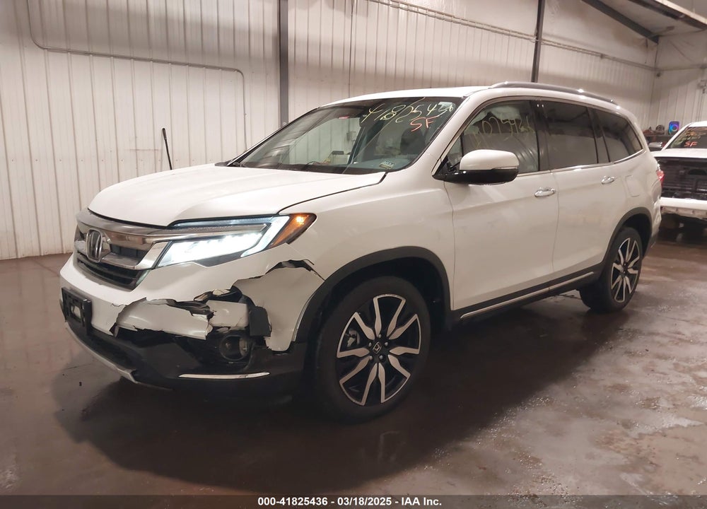 2021 HONDA PILOT AWD ELITE VIN: 5FNYF6H07MB041824