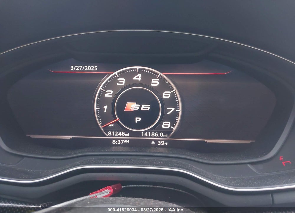 2018 AUDI S5 3.0T PREMIUM PLUS VIN: WAUC4CF52JA051630